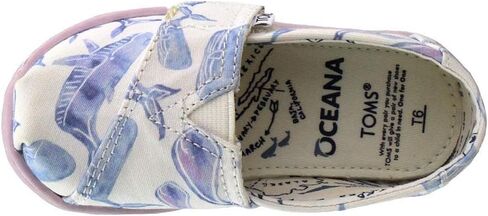 TOMS Infant Girls Alpargata Slip On Sneakers Shoes Casual - White in Kuwait