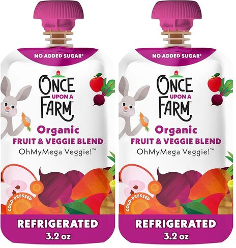 Once Upon a Farm, Organic OhMyMega Veggie, 3.2 Ounce in Kuwait