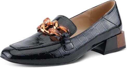 Azura Women's Baldwin Classic Leather Residers with Slip-On Design for Everyday Comfort in Kuwait