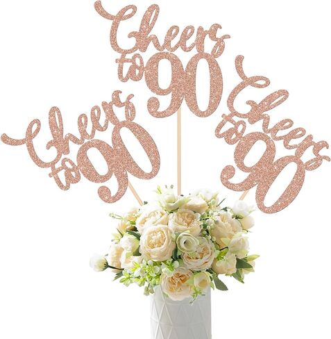 Rsstarxi 12 Pack Cheers to 50 Years Centerpiece Sticks Gold Glitter 50th Birthday Table Toppers Decorations for 50th Birthday Wedding Anniversary Party Decorations Supplies in Kuwait