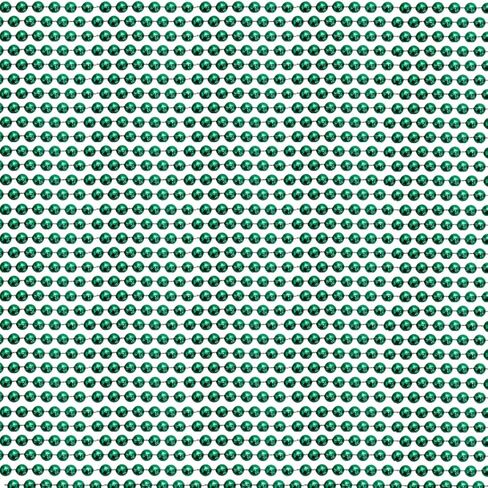 33 inch 07mm Round Metallic Green Mardi Gras Beads - 6 Dozen (72 Necklaces) in Kuwait