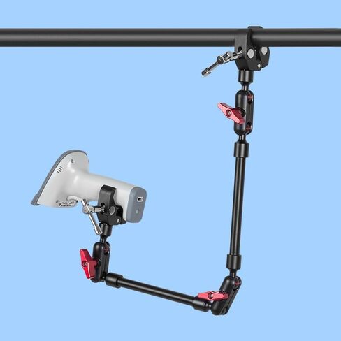 حامل كاميرا بذراع سحري مرن، حامل ثلاثي قابل للتعديل مع مفاصل متعددة، حامل هاتف محمول قابل للتعديل للمكتب (ذراع 23 بوصة + 2 مشبك) in Kuwait