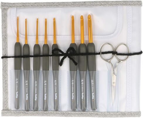 Tulip TES-001 ETIMO Pattern Key Needle Set, Royal Silver in Kuwait