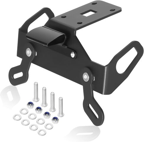 حامل لوحة الترخيص الخلفي Fender Eliminator Tail LED مؤشر مصباح فرامل الذيل المدمج إشارة TELL TELL TENT FLINKER متوافقة مع Z1000 2014-2021 ، Z1000R 2018-2021. (واضح) in Saudi Arabia