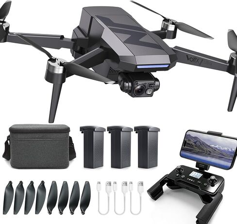 N11 PRO GPS Drone with Camera for Adults 4K UHD, 90 Min Long Flight Time, Long Control Range, Auto Return, Follow Me, Brushless Motor, 5G FPV RC Quadcopter for Beginners in Saudi Arabia