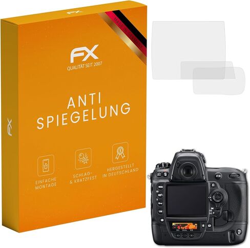 Screen Protection Film compatible with Nikon D3s Screen Protector, ultra-clear FX Protective Film (Set of 3) in Saudi Arabia