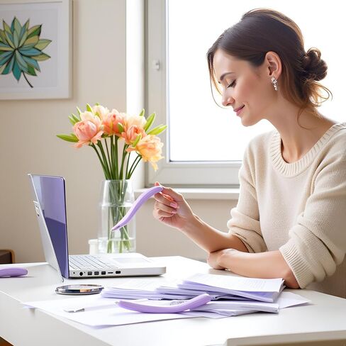 Staple Remover,Staple Puller Remover Stick,Professional Magnetic Staple Remover Tools,A Simple and Stylish Pen Shaped Stapler Puller for Home School Office,Staplers and Punches (Blue) in Kuwait