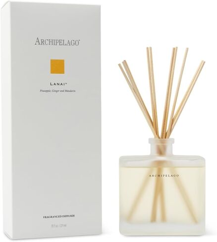 يشمل Archipelago Botanicals Charleston Reed Diffuser ، موزع القصب العطور المنزلية ، زيت العطور ، وعاء زجاجي ، و 10 من القصب الناشر ، مثالي للمنزل أو المكتب أو الهدية ، 7.6 أوقية in Kuwait