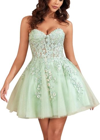 Wiojeigo Tulle Homecoming Dresses for Women Short 2024 حبيبته in Kuwait
