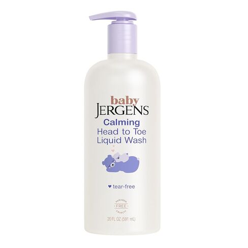 Jergens Baby Comming Head to Toe Liquid Wash ، Wash Body and Shampoo ، Tear Free ، 20 fl Oz in Kuwait