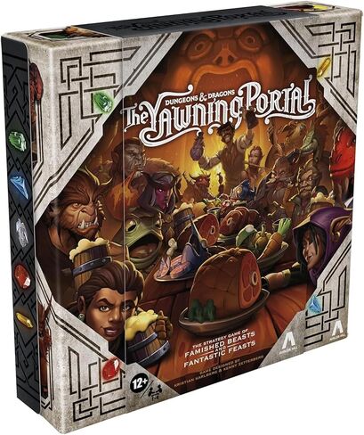 Dungeons & Dragons: The Yawning Portal Game, D&D Strategy Board Game for 1-4 Players, D&D Board Games for Ages 12 and Up, Family Games in Kuwait