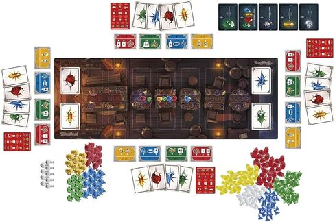 Dungeons & Dragons: The Yawning Portal Game, D&D Strategy Board Game for 1-4 Players, D&D Board Games for Ages 12 and Up, Family Games in Kuwait