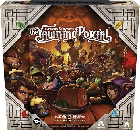 Dungeons & Dragons: The Yawning Portal Game, D&D Strategy Board Game for 1-4 Players, D&D Board Games for Ages 12 and Up, Family Games in Kuwait