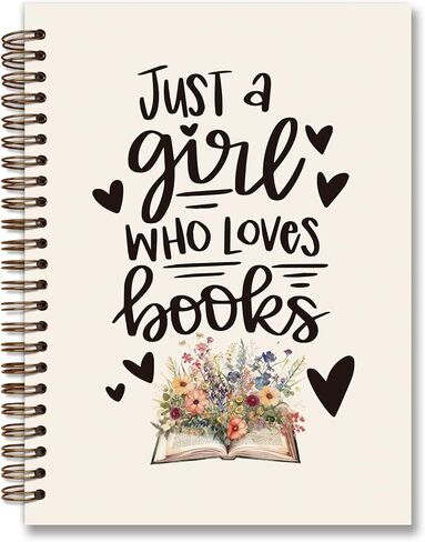 Just A Girl Who Loves Horses Notebook,Gifts for Horse Lovers,Floral College Ruled Notebook for Work Writing Journaling,Hardcover Spiral Notebook for Offices Schools Classrooms in Kuwait