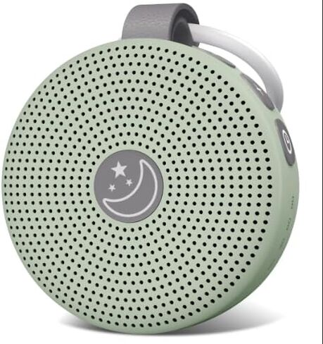Portable Small Sound Machine Baby Night Light White Noise Machine with 12 Color Night Lights 30 Soothing Sounds Auto-Off Timer Adjustable Brightness for Baby Kids Adult & Home Office and Travel in Saudi Arabia