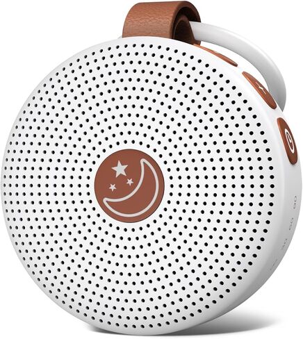 Portable Small Sound Machine Baby Night Light White Noise Machine with 12 Color Night Lights 30 Soothing Sounds Auto-Off Timer Adjustable Brightness for Baby Kids Adult & Home Office and Travel in Saudi Arabia