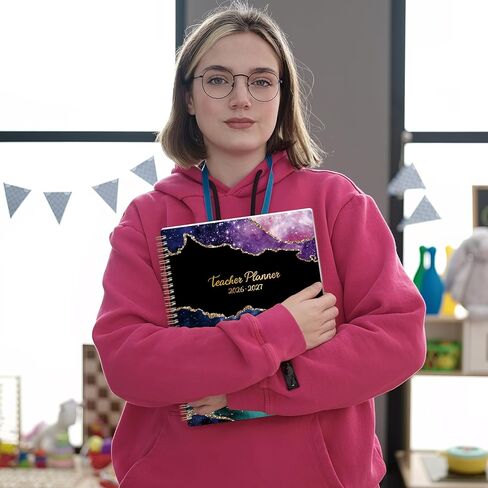 مخطط 2025-2026 - مخطط أكاديمي أسبوعي وشهري 2025-2026، يوليو 2025- يونيو 2026، 6.4 بوصة × 8.5 بوصة، مخطط أكاديمي 2025-2026 مع 12 علامة تبويب شهرية، جيب خلفي، إغلاق مرن in Kuwait