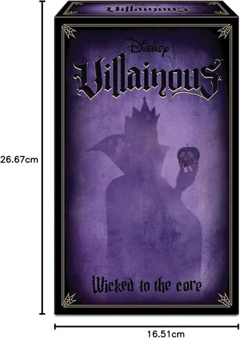 Ravensburger Disney Villainous: Wicked to The Core Strategy Board Game | for Ages 10 & Up | Stand-Alone & Expandable | 2019 Toy of The Year Award Winner in Kuwait