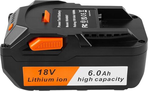 Futurebatt 2 Packs 8.0Ah Battery Replacement for Ridgid 18 Volt Power Tools Battery R840087 R840083 R840086 R840085 R840084 AC840085 AC840086 AC840087P etc. in Saudi Arabia