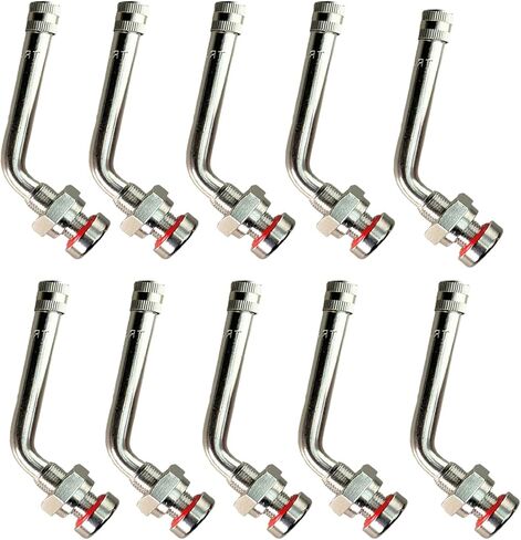 TR545D TRACK TRACK TIRE VALVE STEM 60 درجة انحناء صمام ينبع من محول التمديد المشبك-النحاس المتوافق مع الشاحنات التي لا الأنابيب أو الحافلات alcoa 22.5 "24.5" عجلات الألومنيوم in Kuwait