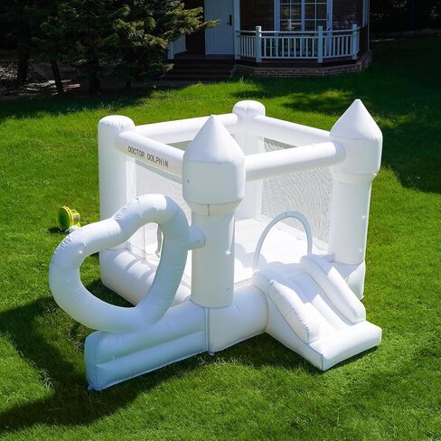SunSports Inflatable Water Slide Bounce House,10 in 1 Bouncy House for Kids Outdoor,Inflatable Water Park with Blower,Water Slides for Kids Backyard in Kuwait