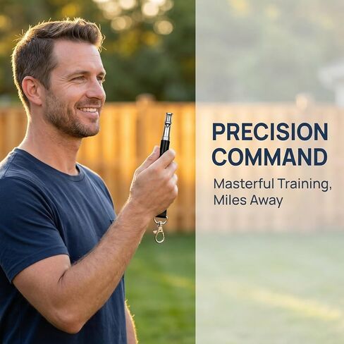 Dog Whistle - Stop Barking Neighbors Dog, Ultra-Wide Frequency Ultrasonic Silent Dog Whistle for Dog, 2 Pack Professional Recall Dog Training Whistles in Kuwait