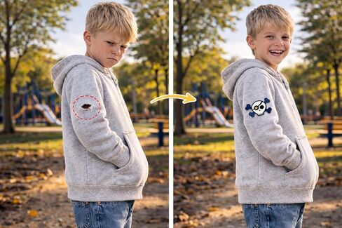 Squirrel Patch, Iron On/Sew On - Appliques for Kids Baby in Kuwait