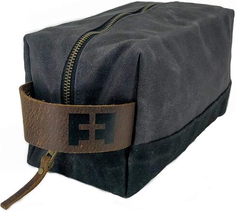 Durable Waxed Canvas DOPP KIT for Everyday Adventures in Saudi Arabia