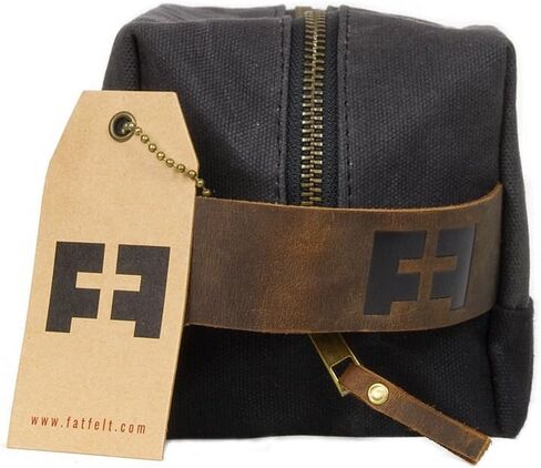 Durable Waxed Canvas DOPP KIT for Everyday Adventures in Saudi Arabia