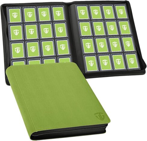 Toploader Binder,Holds 216 Toploaders,9 Pocket Top Loader Binder with Sleeves for 3"x4" Rigid Toploaders Hard Cases,Top loader Binders for TCG, MTG Card Binder, Trading Cards Binder(Black) in Kuwait