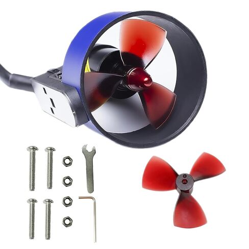 APISQUEEN U5 Brushless Underwater Thruster 12-24V 800W Brushless Motor 7kg Thrust Fresh Water Thruster for Inflatable Boats,ROVs,Kayaks (CCW Thruster) in Kuwait