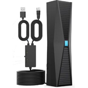 هوائي تلفزيون للتلفزيون الذكي الداخلي، هوائي تلفزيون عالي الدقة داخلي للقنوات المحلية، تلفزيون داخلي/خارجي مناسب لمختلف المناطق، هوائي تلفزيون مثالي لاستقبال طويل المدى 1 كيلو ميل لـ 4 كيلو 1080 بكسل.... (tv001) in Kuwait