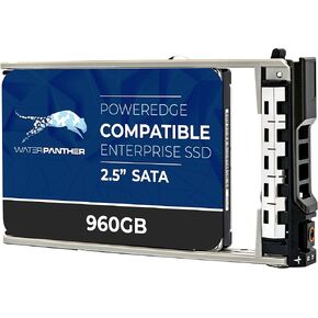 Water Panther 800GB SAS 12Gbps 2.5-inch x 15mm Enterprise SSD in 14G/15G/16G Tray Compatible with Dell PowerEdge Servers 0XCRDV 0Y2M2R R340 R640 R450 R650 C6600 NX440 T440 (Renewed) in Kuwait
