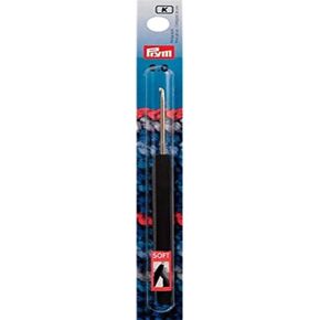 Prym 6", Aluminum with Soft Grip, 6mm Crochet Hook, Silver in Kuwait
