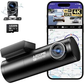 AZDOME 1080P كاميرا داخلية من النوع C واجهة كاميرا المقصورة لـ AZDOME M550 Pro-2CH/3CH Dash Cam in Kuwait