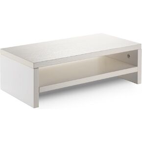 حامل شاشة وردي مقاس 16.7 بوصة بطبقتين، حامل شاشة للمكتب، حامل شاشة خشبي، حامل شاشة، حامل شاشة كمبيوتر، خشب رافع شاشة خشبي لشاشة الكمبيوتر/الطابعة in Kuwait