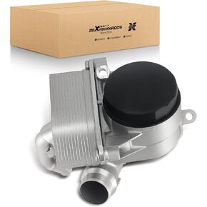 maXpeedingrods Aluminum Oil Cooler Filter Housing Assembly 11428585235 for Mini Cooper 2014-2020, Clubman 2016-2020, Countryman 2017-2020, for BMW i8 2014-2020, X1 2016-2020, X2 2018-2020, 11428511391 in Saudi Arabia