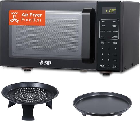 Commercial CHEF CHM770W Counter Top Microwave Oven, 0.7 Cubic Feet, White in Kuwait