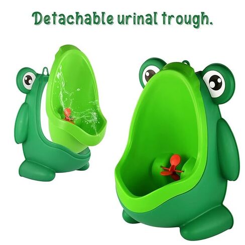 Cute Frog Potty Training Urinal for Boys with Funny Aiming Target, Green in Saudi Arabia