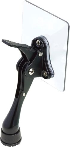 Door Stopper with Adhesive Bracket Stickers, No Drilling or Tools Needed, Available for All Doors, Door Holder, Heavy Door Stop, KickDown Door Stoppers, Bottom of Door by HASHI (White/Bracket) in Kuwait