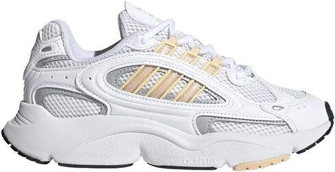 Adidas Womens Ozmillen Lace Up Sneakers Shoes - White - Size 11 M in Kuwait