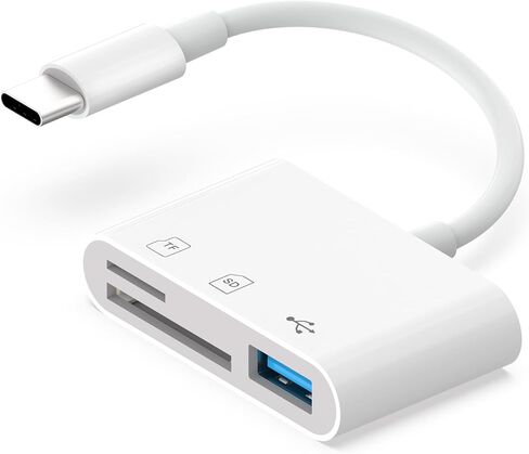 قارئ بطاقة SD USB C، قارئ بطاقة Sd لنظام Android، قارئ بطاقة SD لهاتف iPhone 15/16، محول بطاقة Sd، قارئ بطاقة SD لمزيد من الأجهزة من النوع C/USB-C in Saudi Arabia
