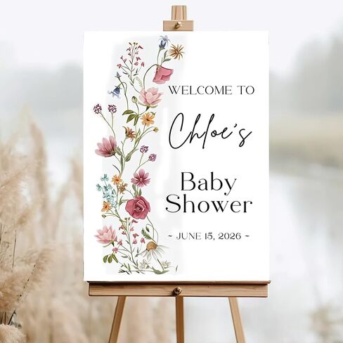 Baby Shower Welcome Sign, Baby Shower Welcome Poster, Baby Shower Sign, Bear Baby Shower Decorations, Custom Baby Shower Sign, Teddy Bear Baby Shower Welcome Sign, Pink Welcome Yard Sign, G4 in Kuwait