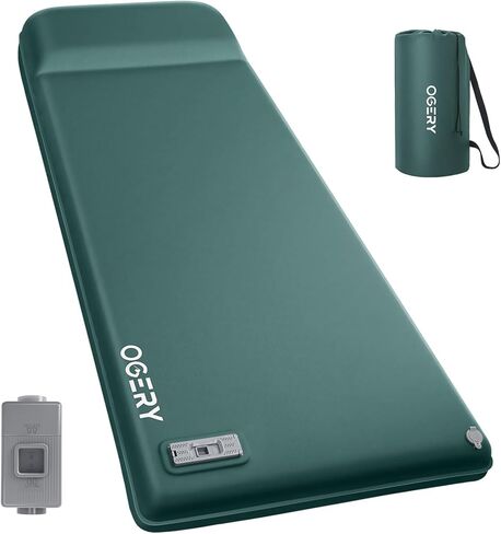 أوجري ذاتي تضخم وسادة نوم مع مضخة كهربائية ، وسادة التخييم الرغوية سعة 3.15 " in Kuwait