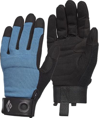 Black Diamond Crag Half-Finger Rock Climbing Gloves for Belaying, Black, X-Large in Kuwait
