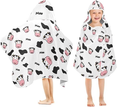 Kids Beach Towel for Boys Girls, Horse Bath Towel Wrap, Baby Hooded Towels, Toddler Soft Pool Swim Towels in Kuwait