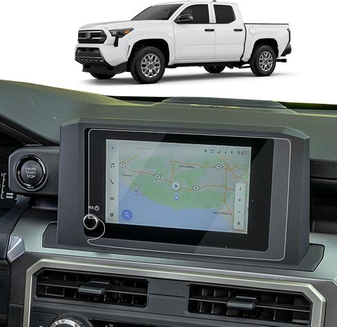 For 2024 Toyota Tacoma Tempered Glass Screen Protector 14 Inch Navigation Display Touchscreen 9H Anti-Scratch Accessories High Clear in Kuwait