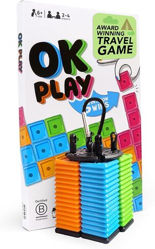 لعبة البطاطس الكبيرة OK Play: لعبة البلاط الإستراتيجية للأطفال والكبار | لعبة سفر رائعة لعدد 2-4 لاعبين in Kuwait