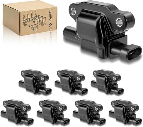 Set of 4 UF652 Ignition Coil Pack Compatible with Hyundai 12-21 Accent 12-17 Veloster, Compatible with 12-19 Kia Rio, Soul 1.6L L4 Replaces GN10634 27301-2B100 C813 5C1860 96511 in Kuwait