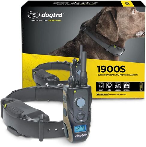 Dogtra 1900S Wetlands Boost & Lock Remote Dog Training E-Collar Ergonomic 3/4-Mile Range, Waterproof, Rechargeable, High-Output, Camouflage in Kuwait